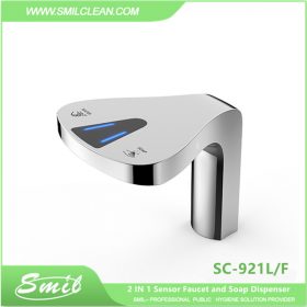 2 in 1 integrated sensor faucet hand sanitizer dispenser soap dispenser SMIL Clean (1)