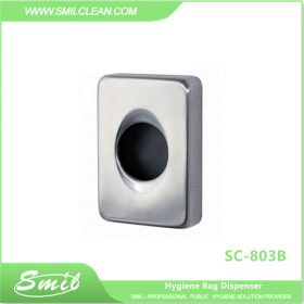 Metal sanitary towel bag dispenser SMIL CLEAN SC-803B