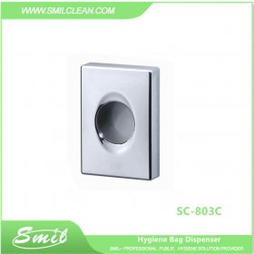 Metal sanitary towel bag dispenser SMIL CLEAN SC-803C